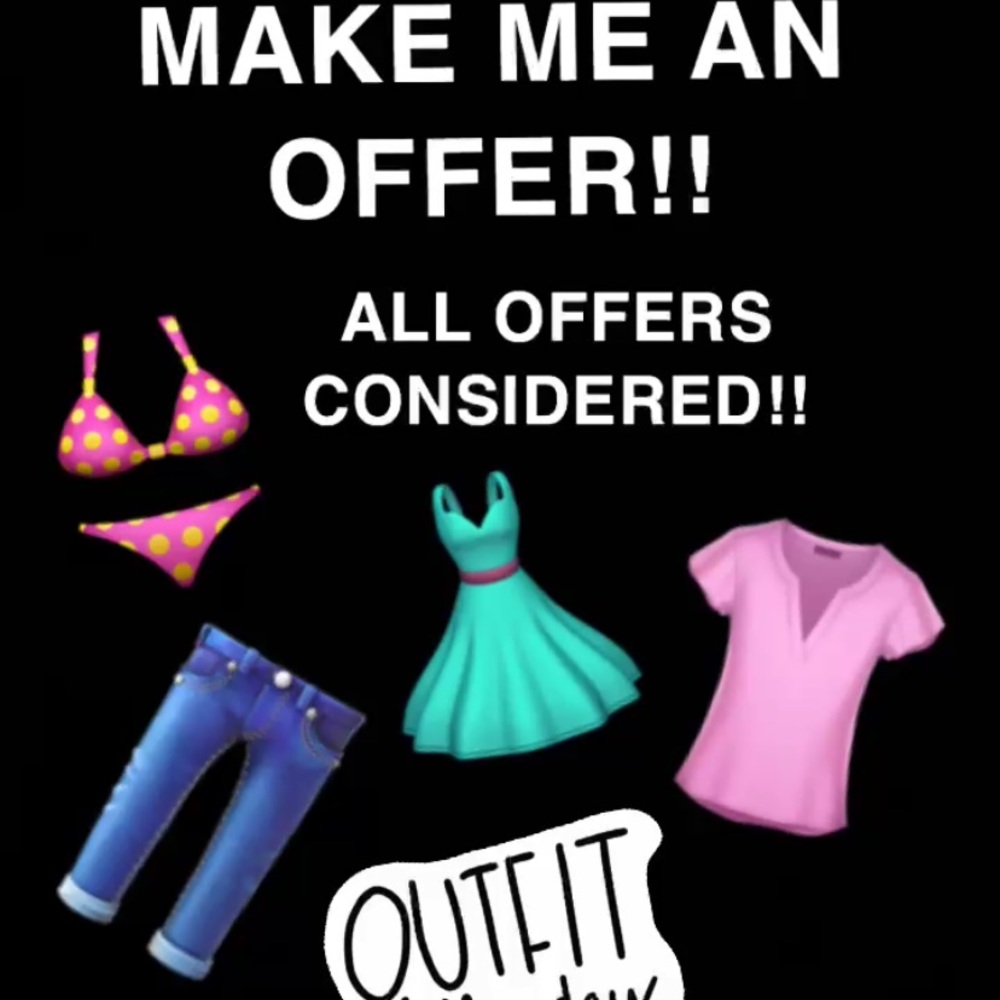 Most offers accepted on all items!!